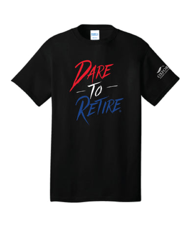 Dare to Retire® Premium T-Shirt American Flag Edition